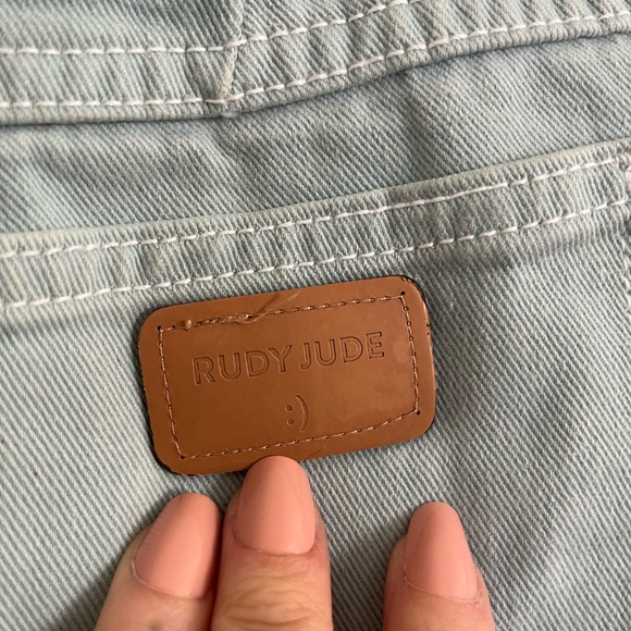 Rudy Jude Flare Jeans in Sky Blue - Picture 7 of 9